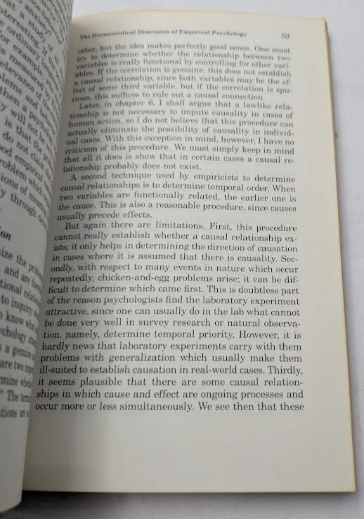 Wisdom and Humanness in Psychology C Stephen Evans Christian Approach PB 1989
