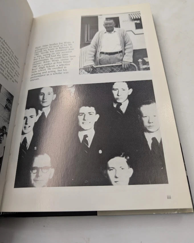 Wran: An Unauthorised Biography, actual copy photograph 7