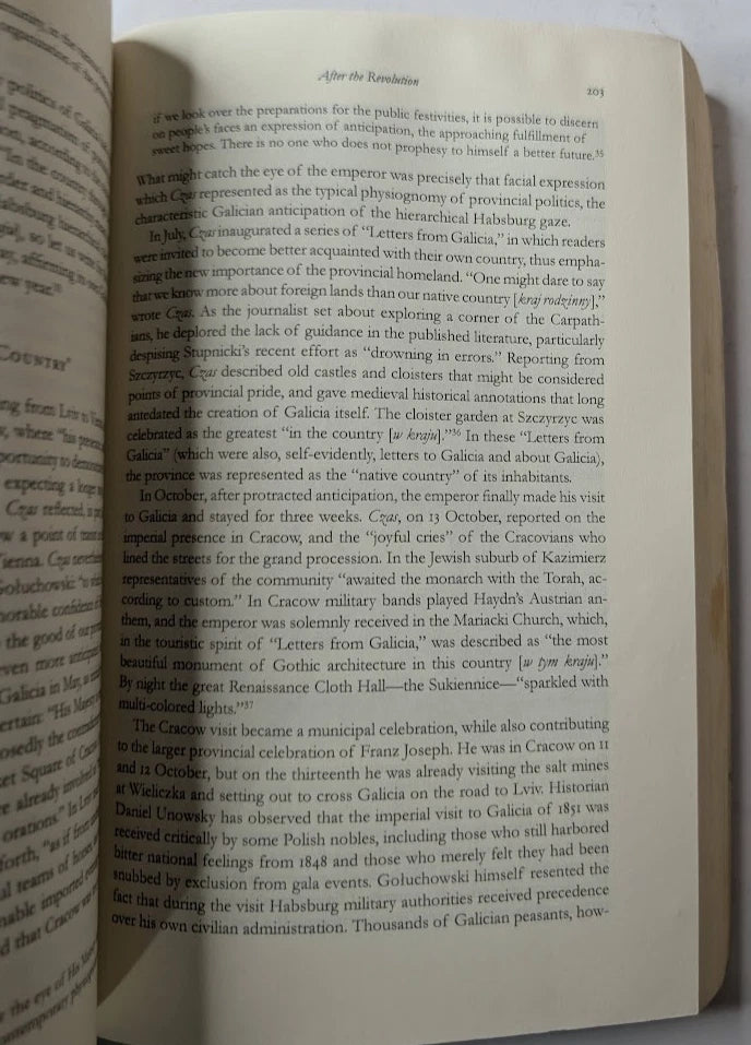 The Idea of Galicia: History and Fantasy in Habsburg Political Culture, copy photograph 7