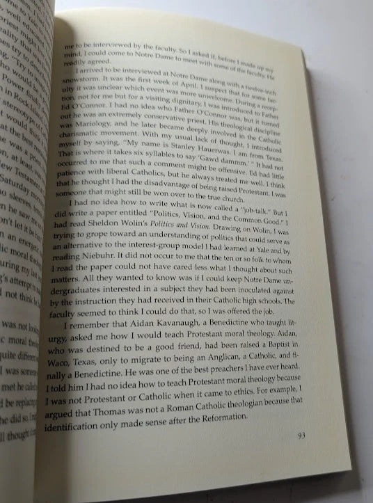 Hannah's Child by Stanley Hauerwas – actual pre-owned copy, photo 5 of 7