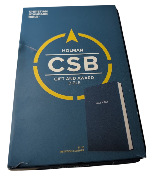 CSB Gift & Award Bible, Blue, image 1