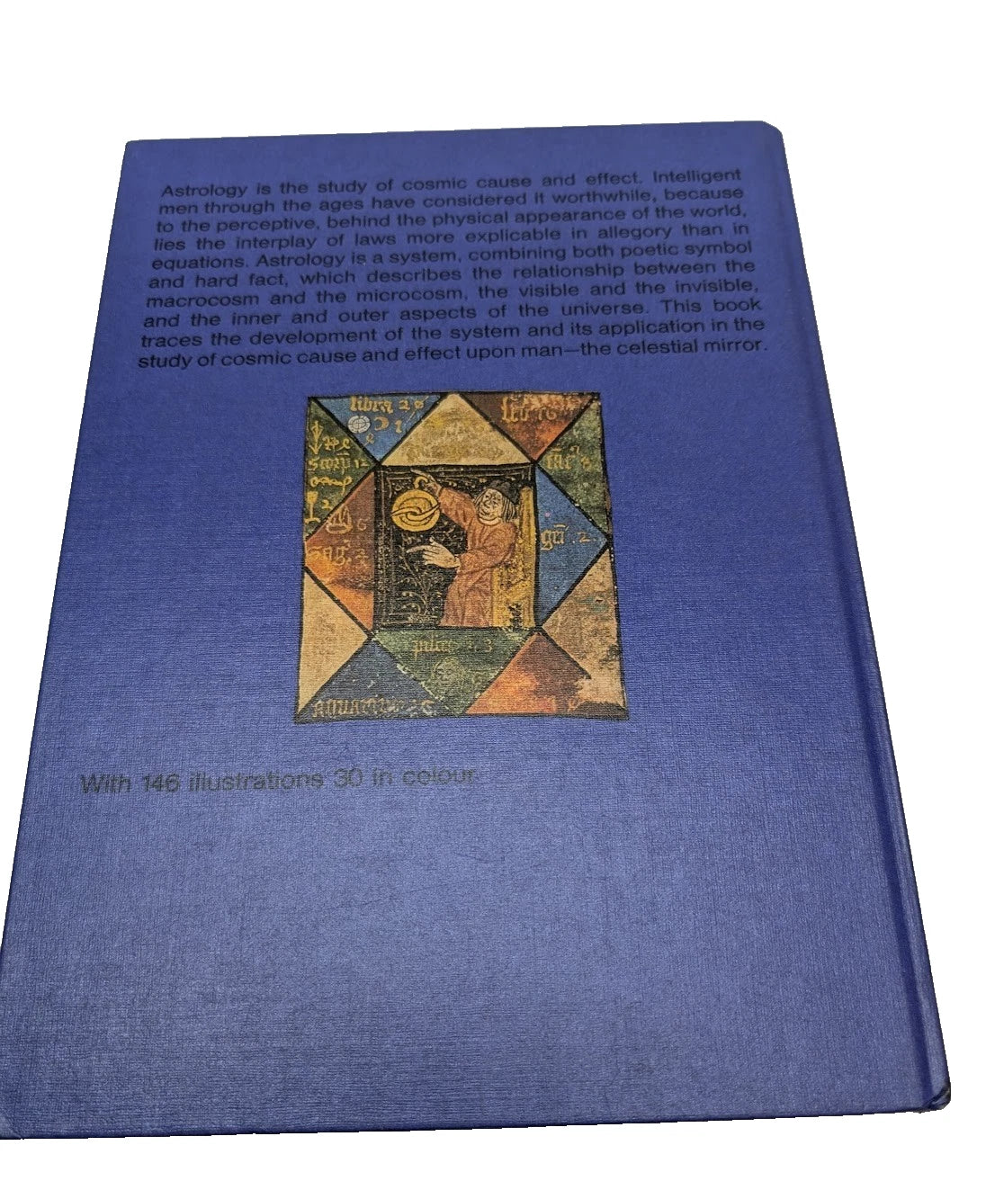 Astrology, The Celestial Mirror By Warren Kenton  HC 1974  Art over centuries