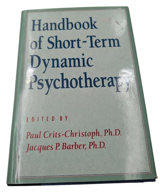 Handbook of Short-Term Dynamic Psychotherapy, actual copy photograph 1