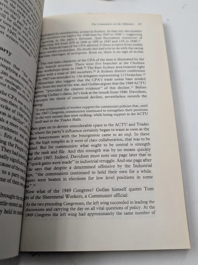 Into the Mainstream: The Decline of Australian Communism, actual copy photograph 7