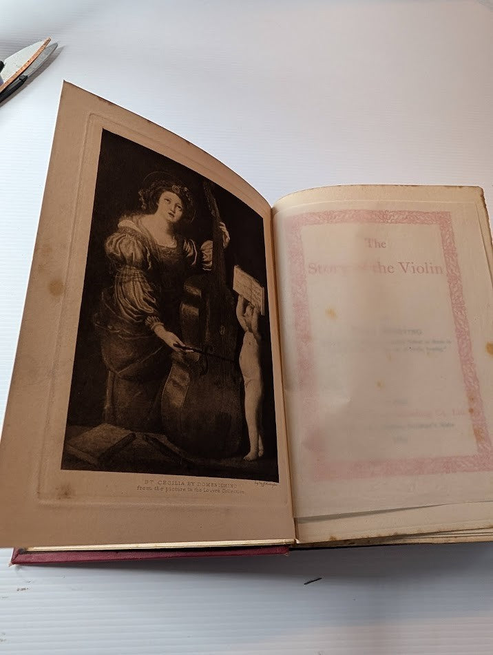 The Story of the Violin by Paul Stoeving | SIGNED Hardcover (1904) - book detail 16