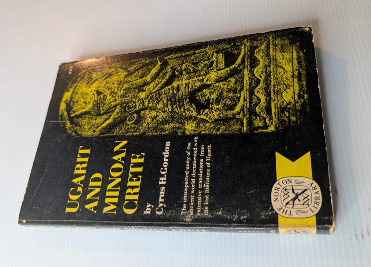 Ugarit and Minoan Crete, actual book photo 2