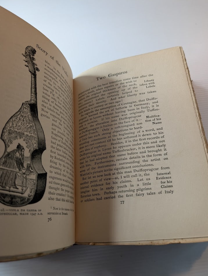 The Story of the Violin by Paul Stoeving | SIGNED Hardcover (1904) - book detail 11