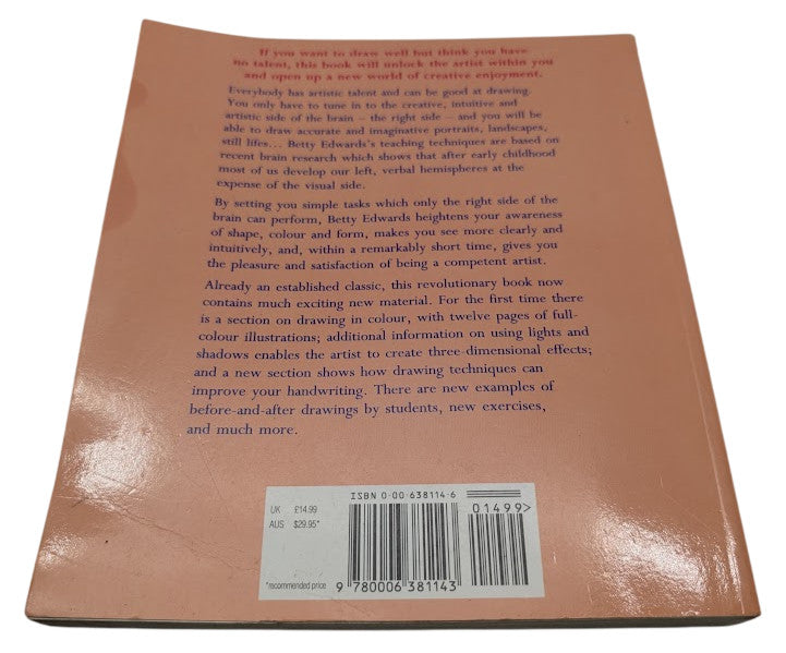 Drawing on the Right Side of the Brain by Betty Edwards – actual copy photo 2 of 10