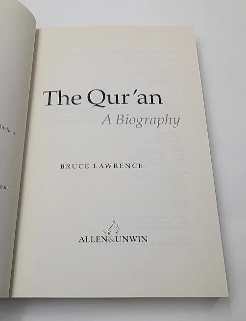 The Qur'an A Biography by Bruce Lawrence