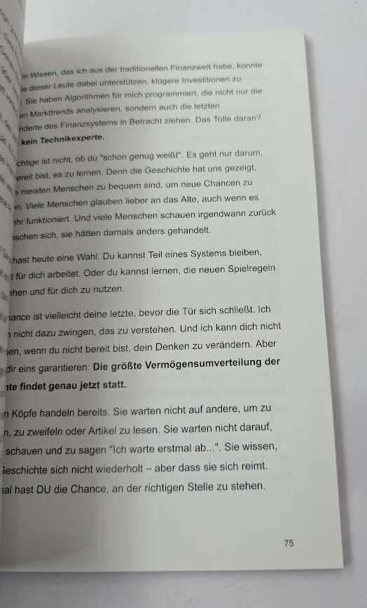 GERMAN Edn: Raus aus dem System, rein in die finanzielle Freiheit by Martin Schmidt - book detail 6