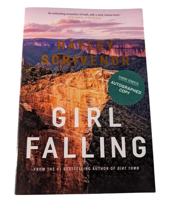 Girl Falling by Scrivenor Hayley - SIGNED BY AUTHOR