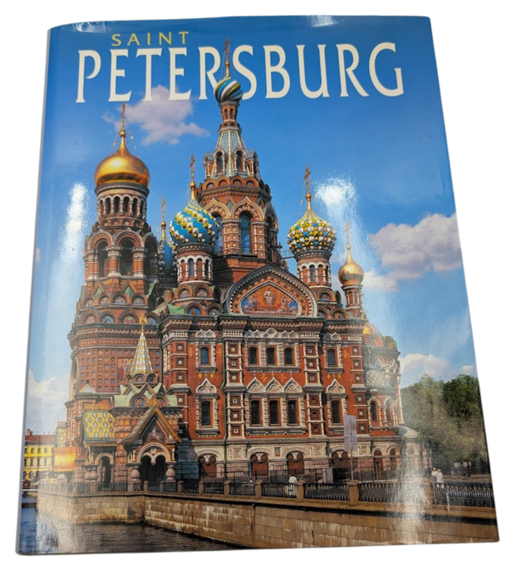 Saint Petersburg 300th Anniversary Natalia Popova Illustrated History - front cover