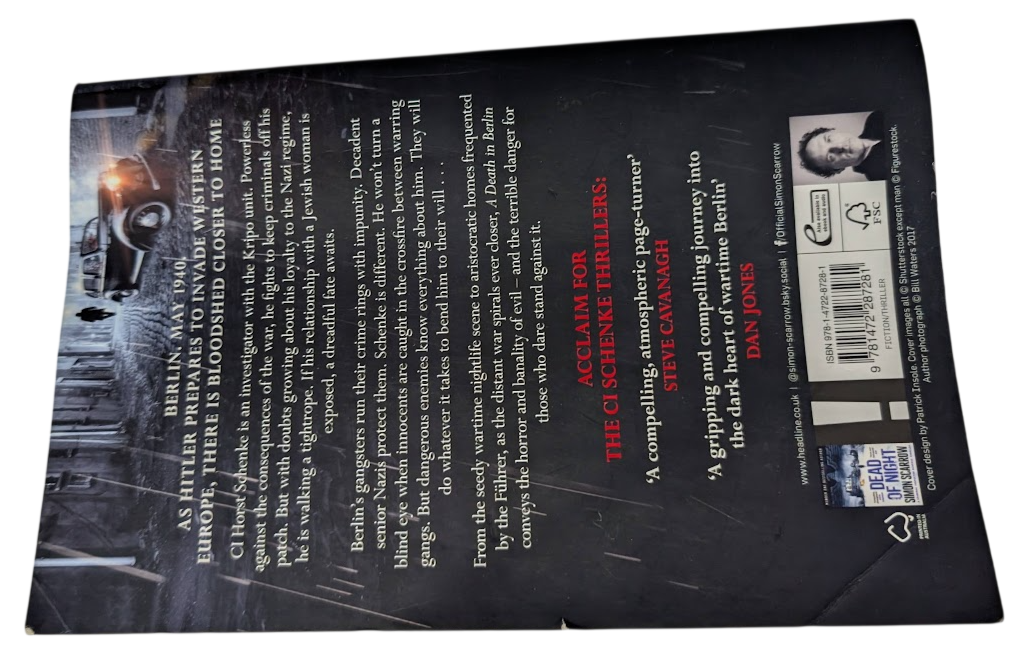 A Death in Berlin by Simon Scarrow - book detail 2