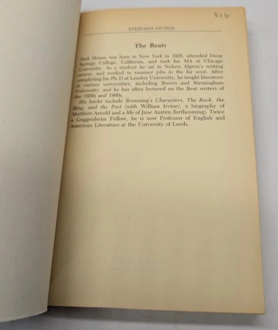 The Beats: An Anthology of Beat Writing, copy photograph 4