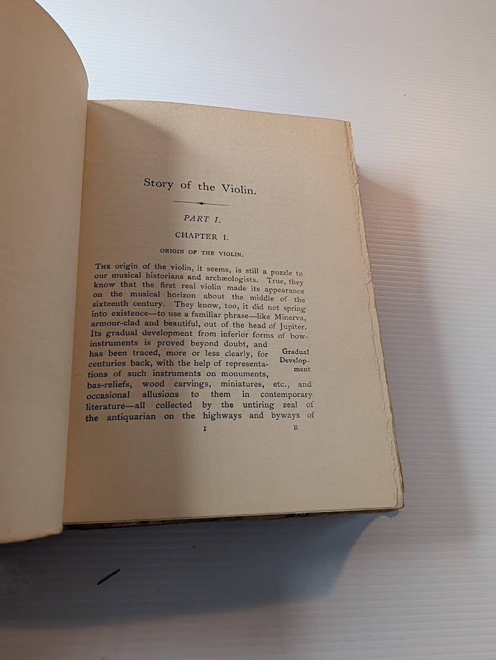 The Story of the Violin by Paul Stoeving | SIGNED Hardcover (1904) - book detail 15