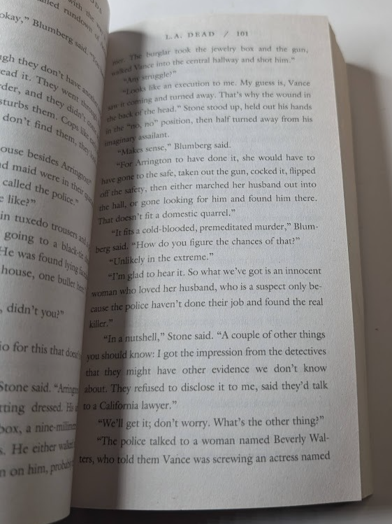 L.A. Dead by Stuart Woods - book detail 6