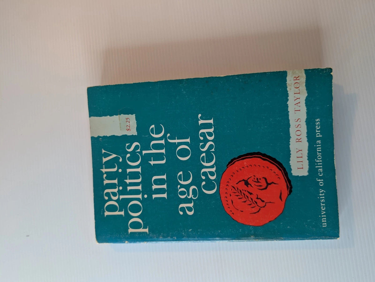 Party Politics in the Age of Caesar, actual book photo 10