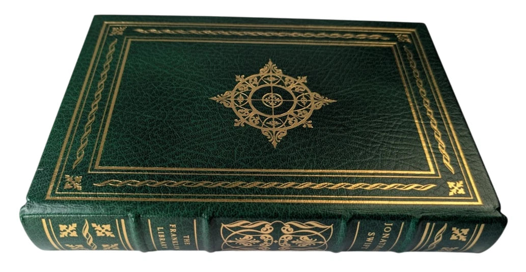 Gullivers Travels Jonathan Swift Franklin Library Leather Bound gilt edged