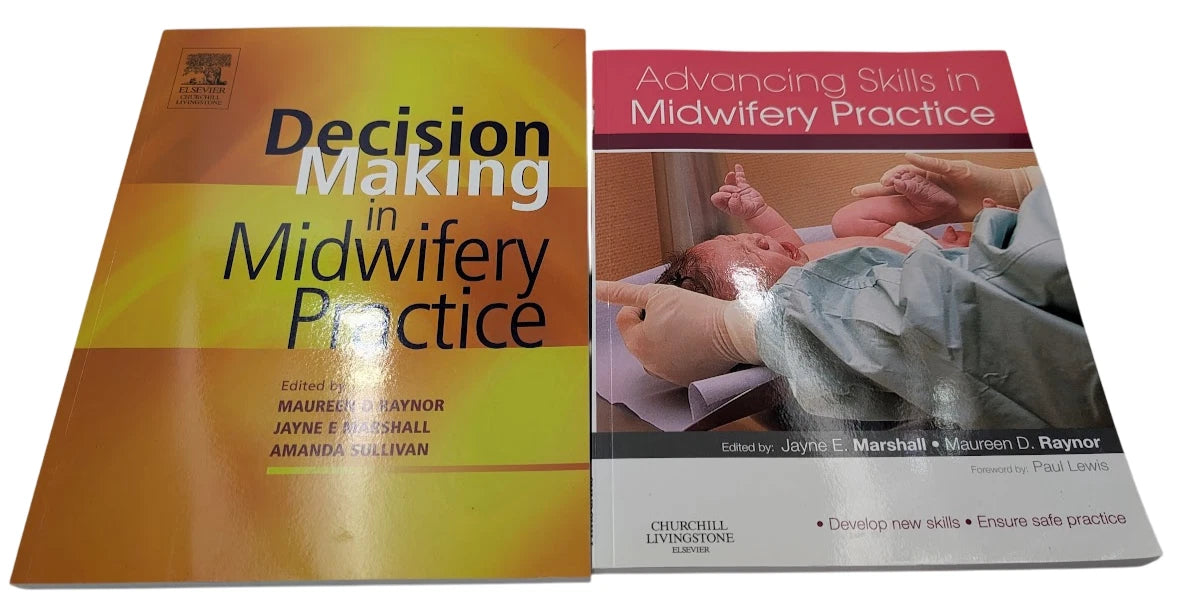 Midwifery 2-in-1  Book Set (Decision Making in Midwifery Practice + Advancing Skills)