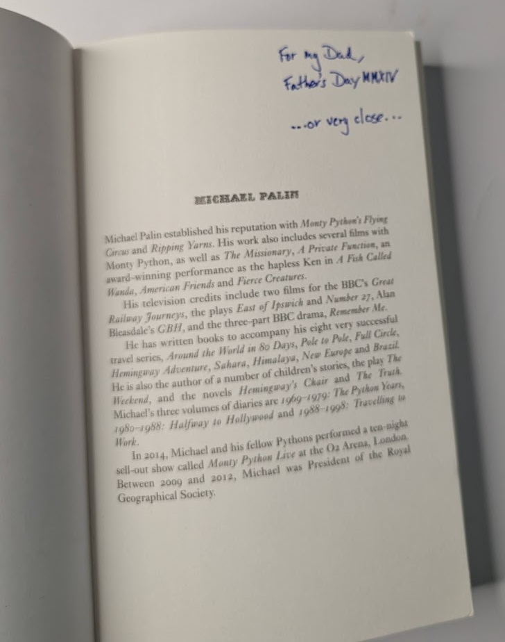 Monty Python at Work by Michael Palin - book detail 4