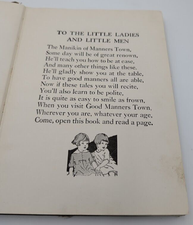 Little Folks from Etiquette Town: Happy Manikin and Social Twins Combined - book detail 10