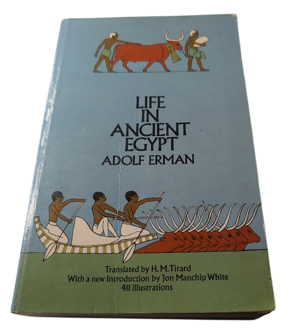 Life in Ancient Egypt by Adolf Erman - front cover