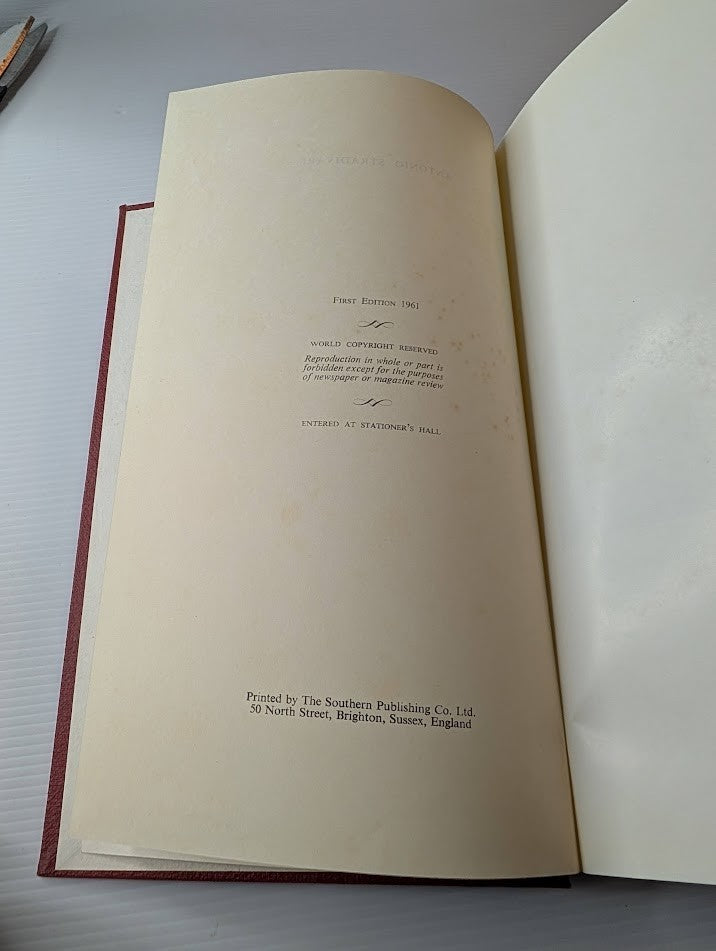 Antonio Stradivari: His Life and Instruments by W. Henley | First Edition Hardcover (1961), No Dust Jacket - book detail 9