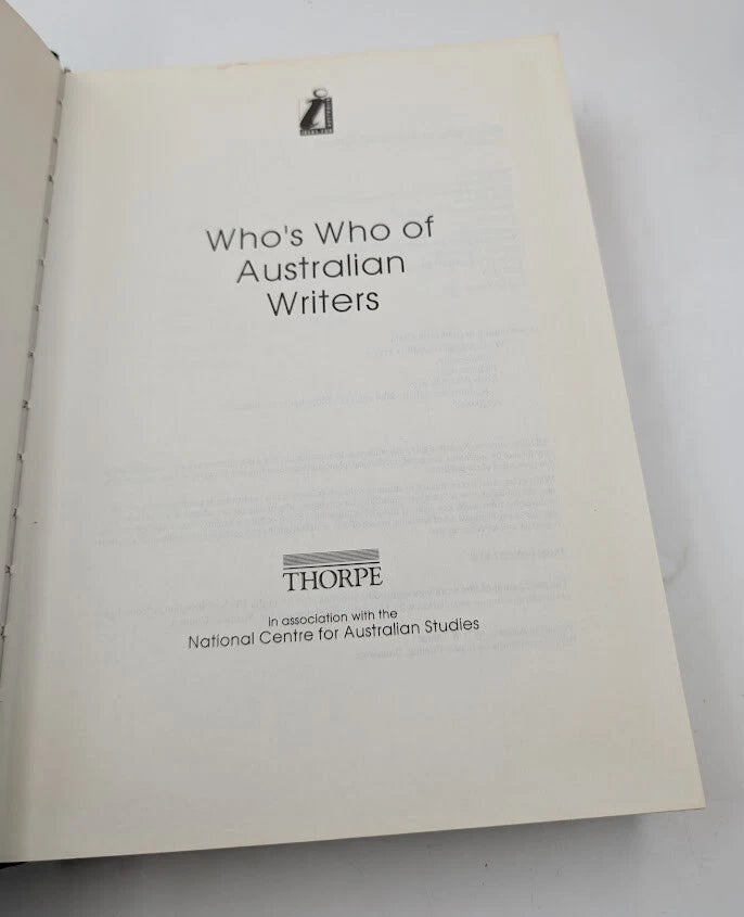 Who's Who of Australian Writers