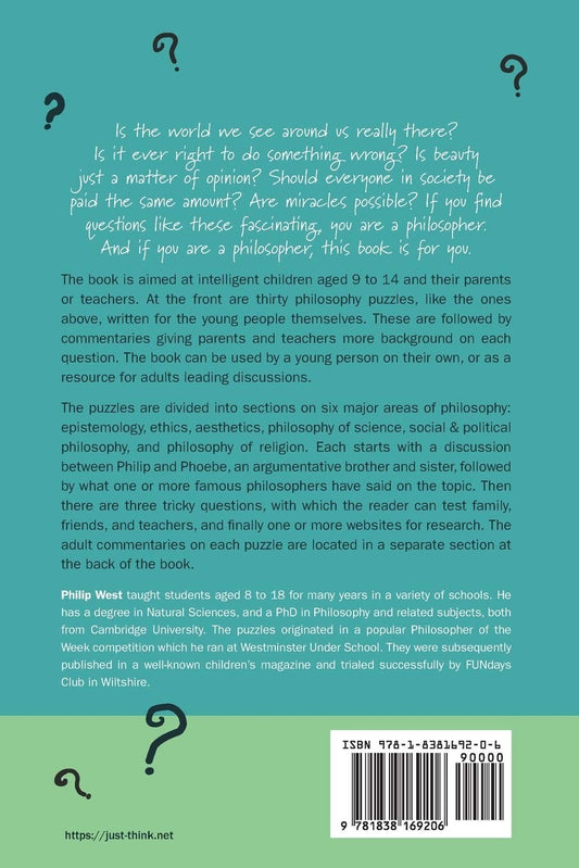 Just Think by Philip West - book detail 2