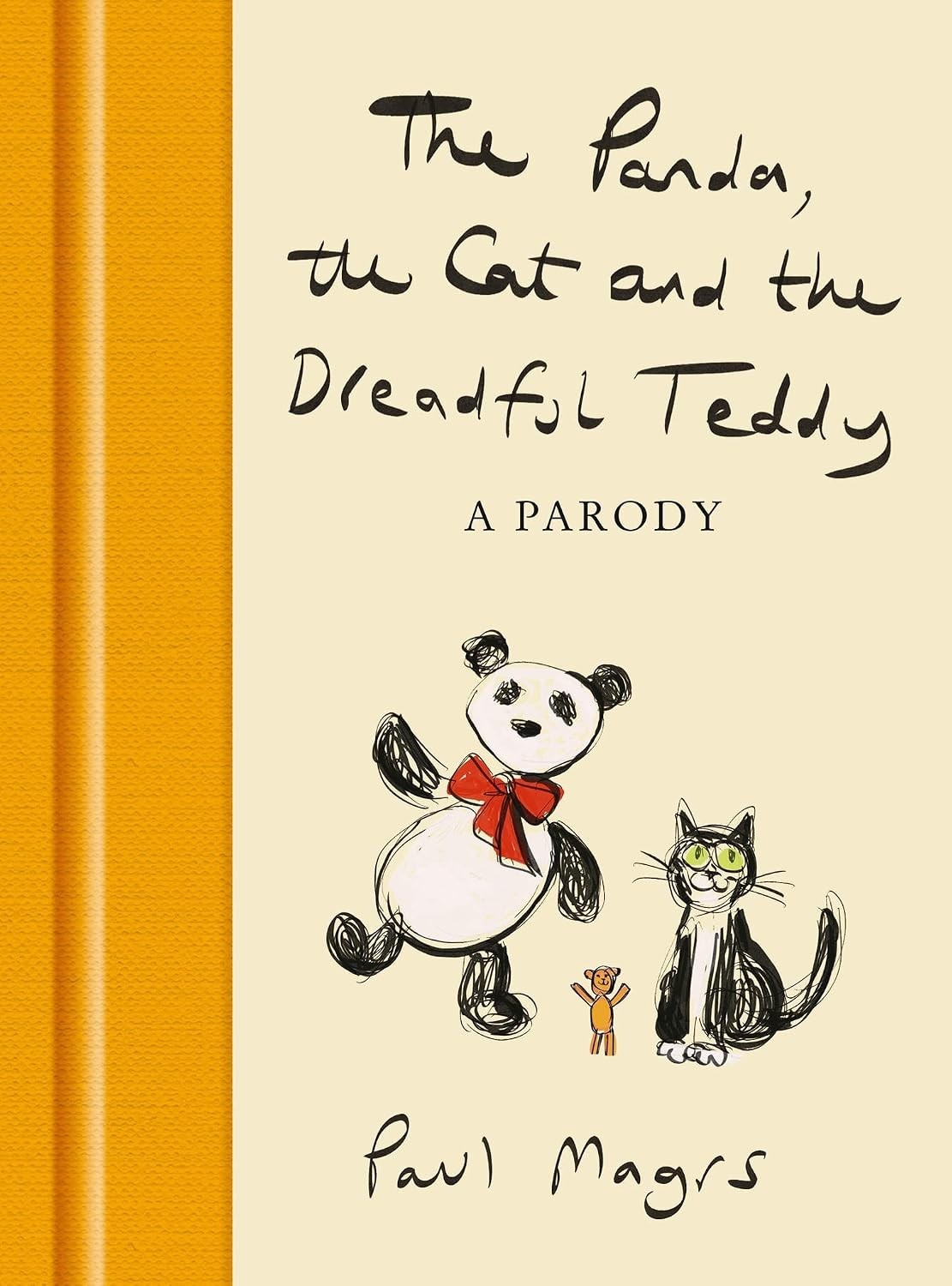 Panda, the Cat and the Dreadful Teddy by Paul Magrs - front cover