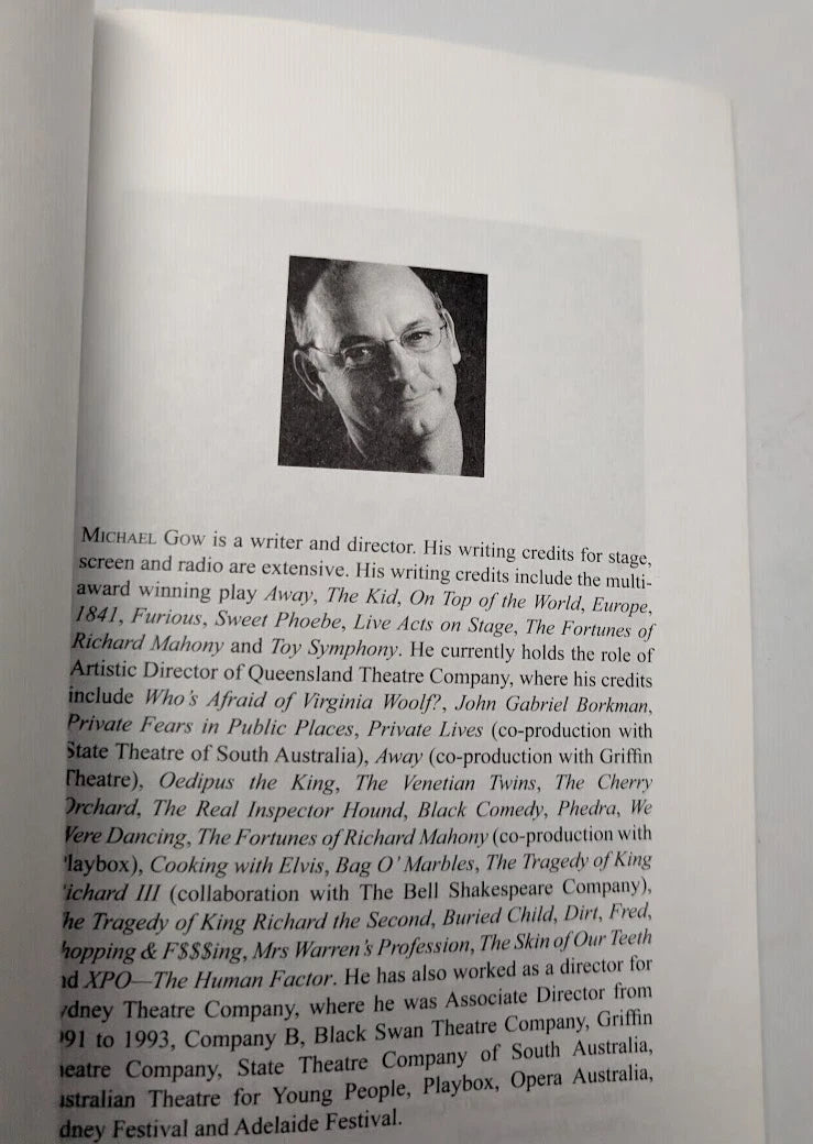 Toy Symphony by Michael Gow - Play Script
