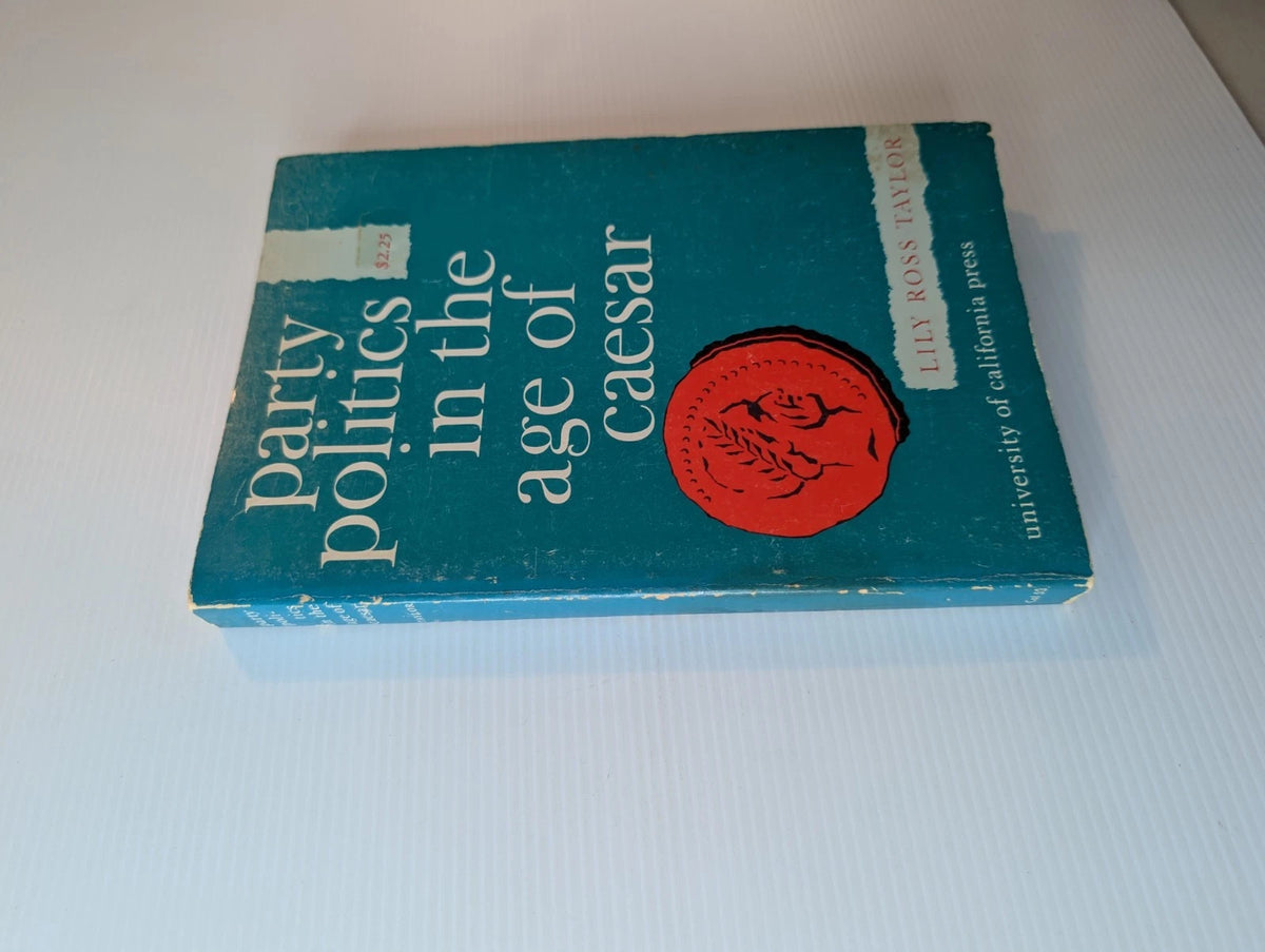 Party Politics in the Age of Caesar, actual book photo 2