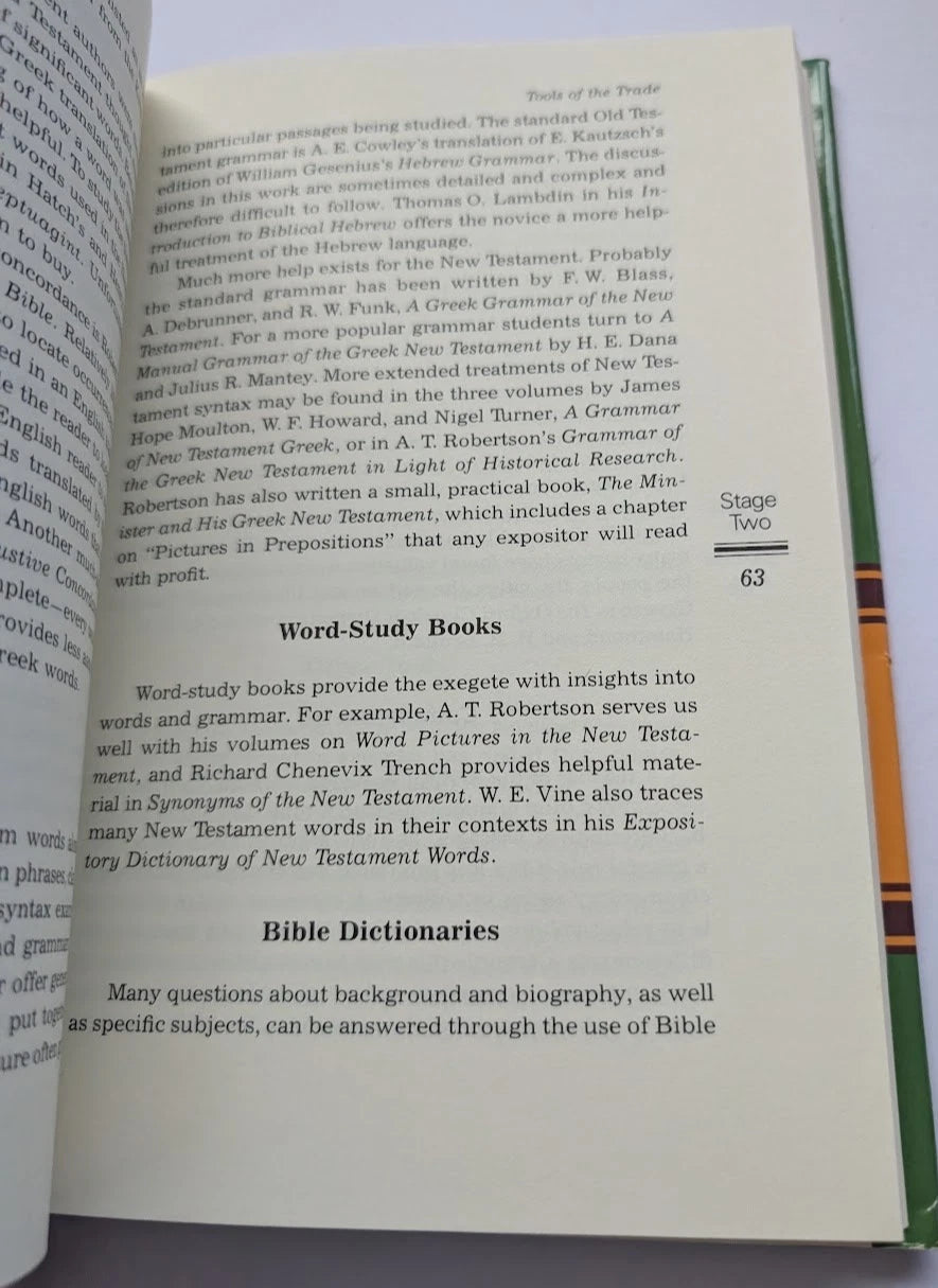 Biblical Preaching Expository Messages Haddon by W Robinson-Homiletics