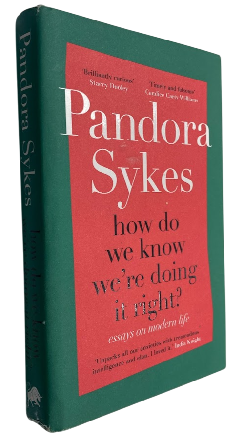 How Do We Know We're Doing It Right?, actual Pearl Press hardcover copy, photograph 2 of 7