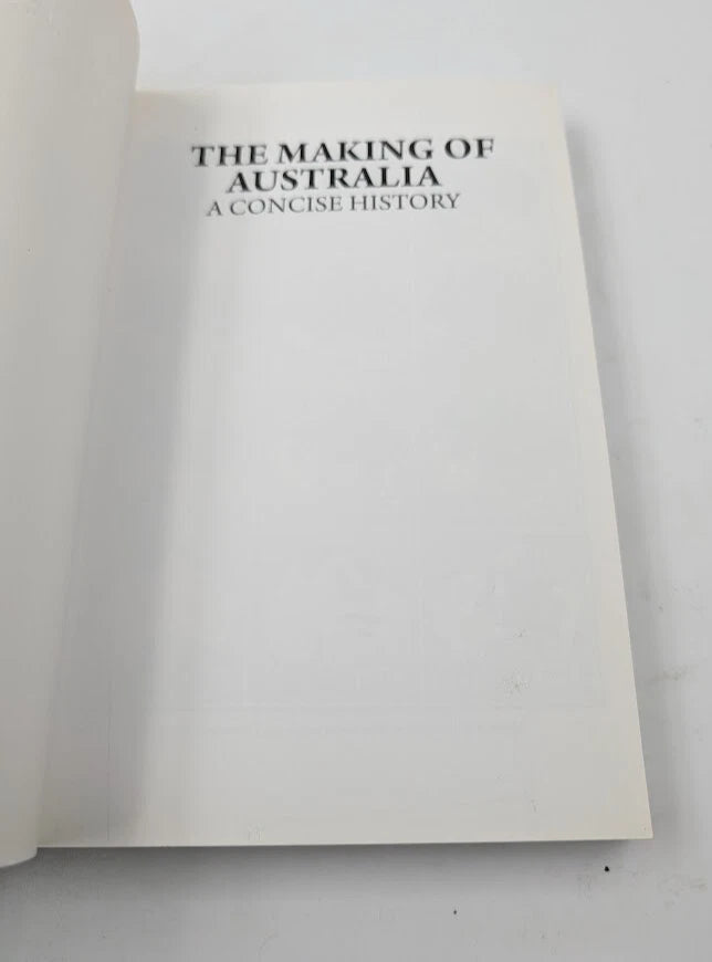 The Making of Australia: A Concise History actual copy photo 4