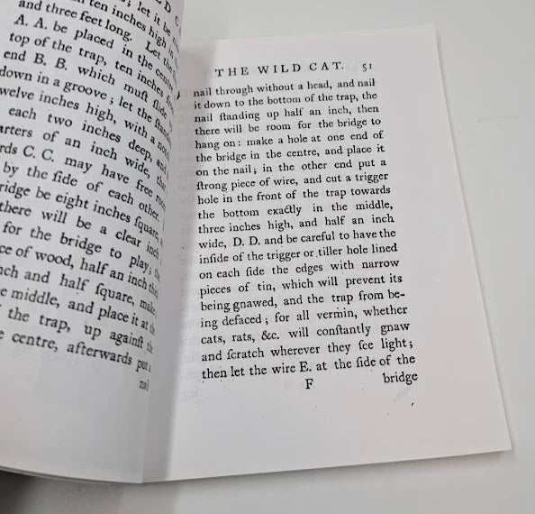 The Universal Directory for Taking Alive and Destroying Rats, 18th Century book reproduction
