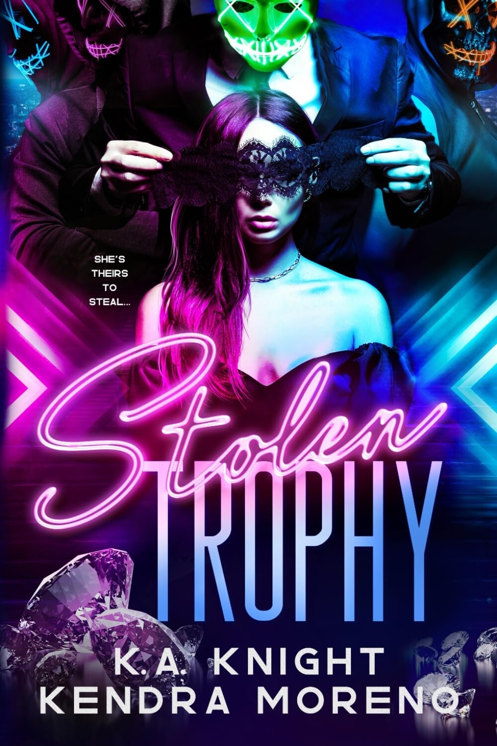 Stolen Trophy by Kendra Moreno and K.A. Knight - front cover