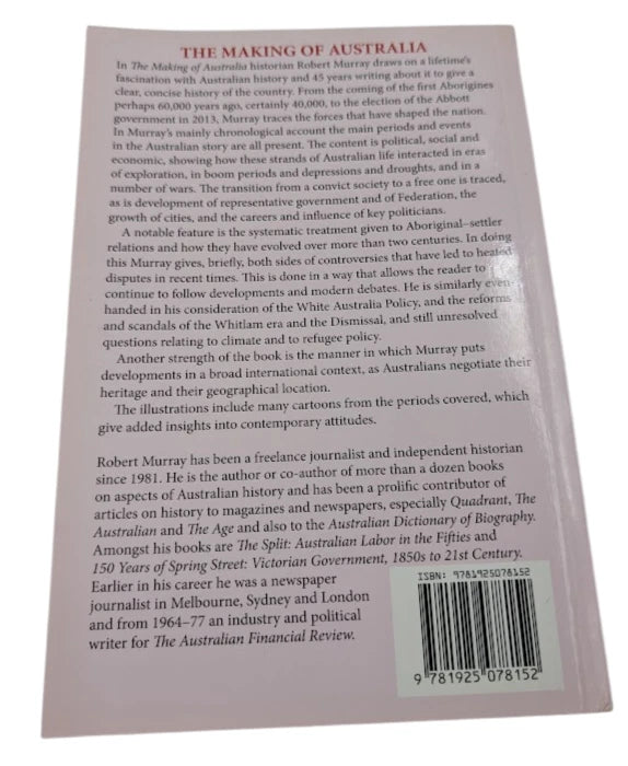 The Making of Australia: A Concise History actual copy photo 2