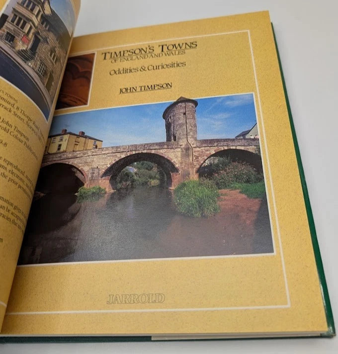 Timpson's Towns of England and Wales: Oddities & Curiosities, 1990 hardcover, copy photograph 4
