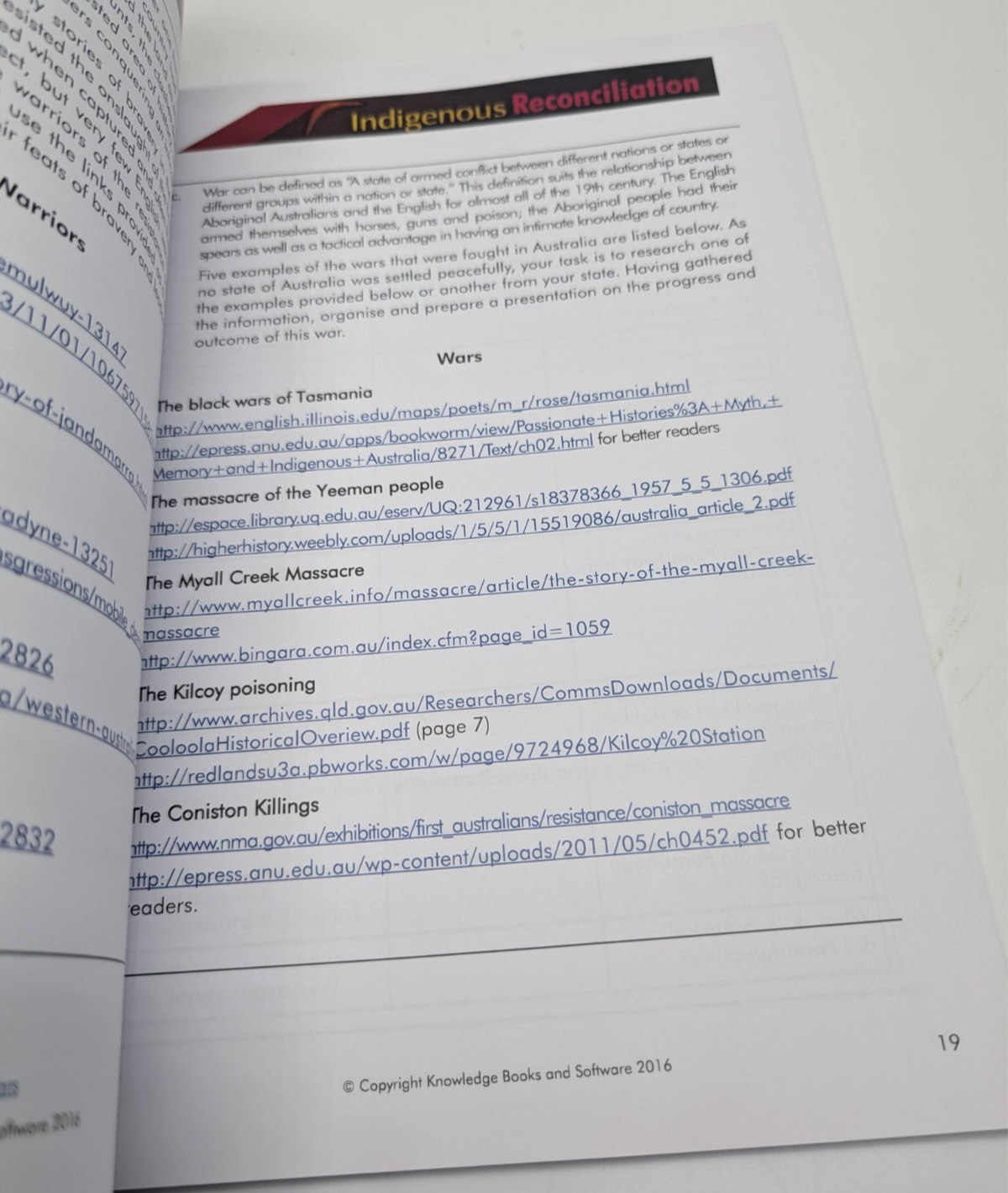Indigenous Reconciliation by Margaret Watts - book detail 5