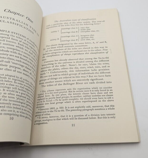 Primitive Classification by Émile Durkheim, Marcel Mauss, History - book detail 9