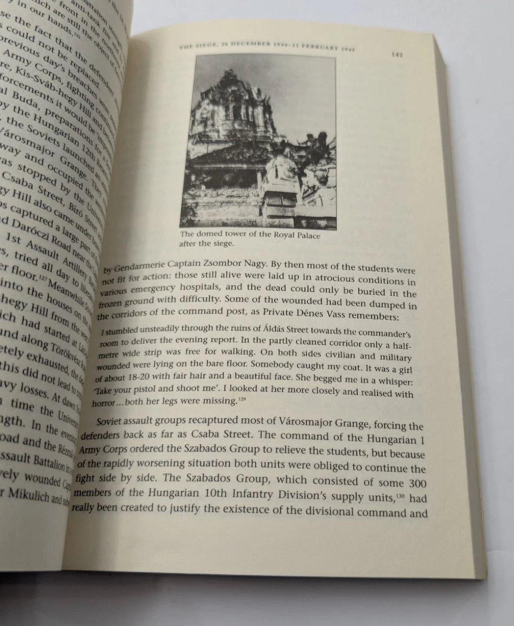 Battle for Budapest: 100 Days in World War II, actual copy photograph 6