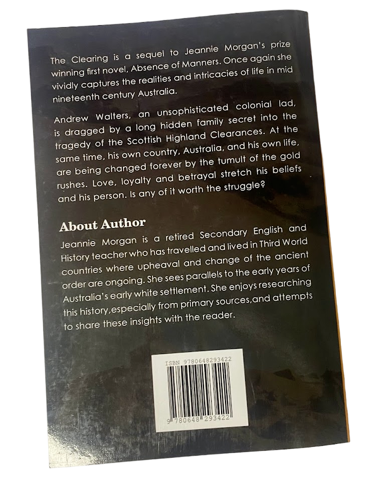The Clearing by Jeannie Morgan - book detail 3
