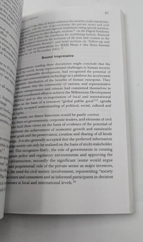 Information Society or Knowledge Societies