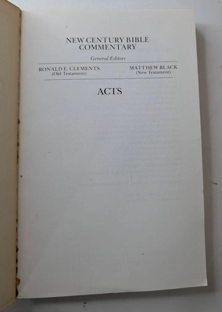 Acts of the Apostles William Neil  -  1981