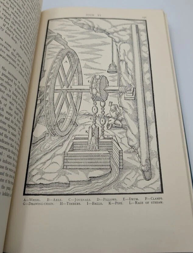 De Re Metallica Georgius Agricola HC, 1950