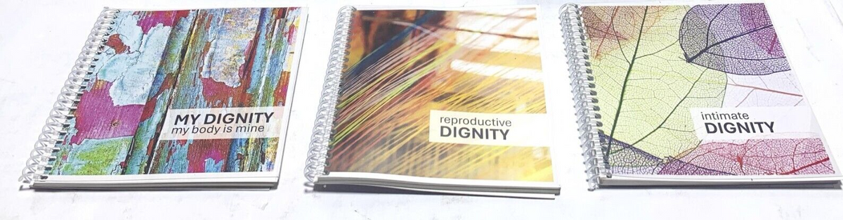 My Dignity Set: All three books spiral bound - post trauma recovery and more - book detail 6