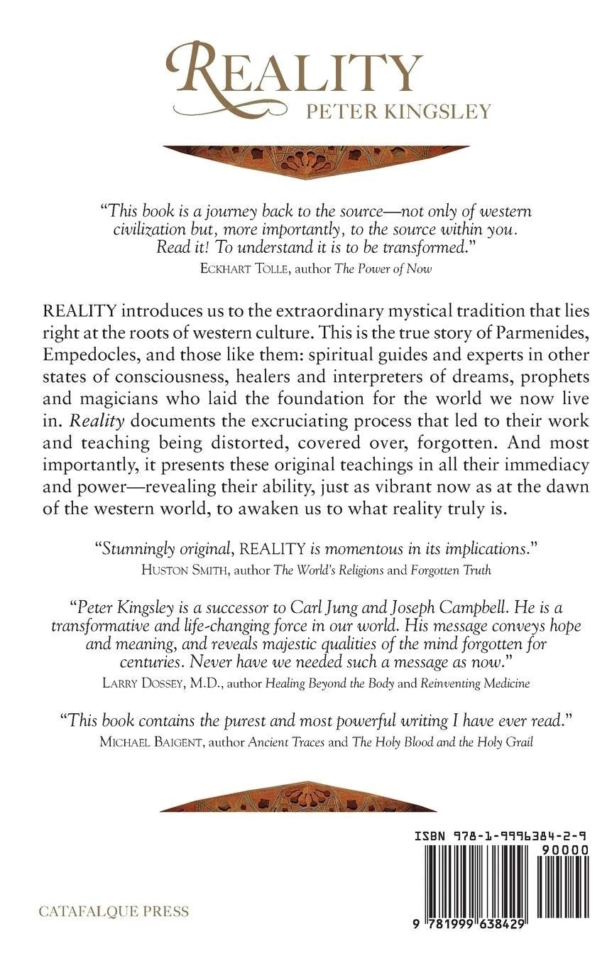 Reality by Peter Kingsley New 2020 Edition