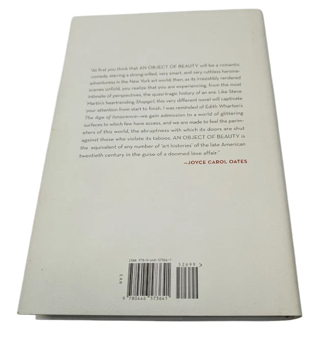 An Object of Beauty, 2010 hardcover, copy photograph 2