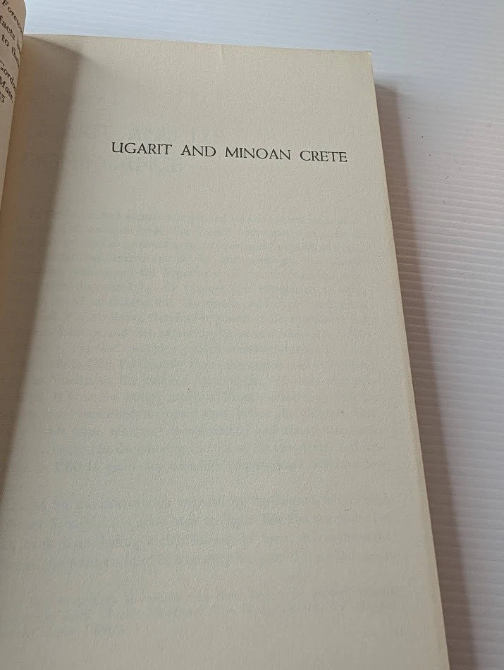 Ugarit and Minoan Crete, actual book photo 4